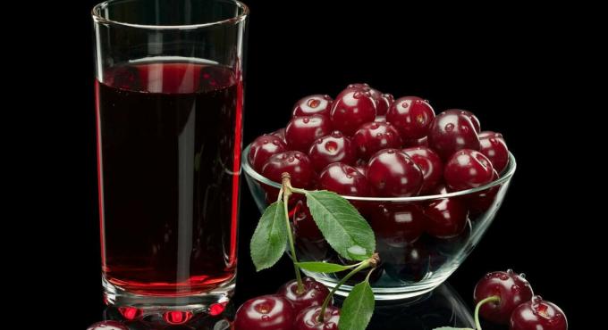 Cherry juice - čerešňový džús