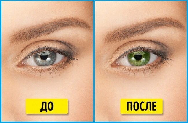 Zmena farby očí
