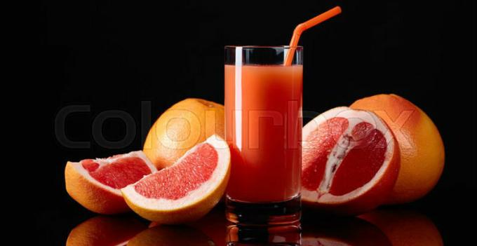 Grapefruitový džús - grapefruitový džús