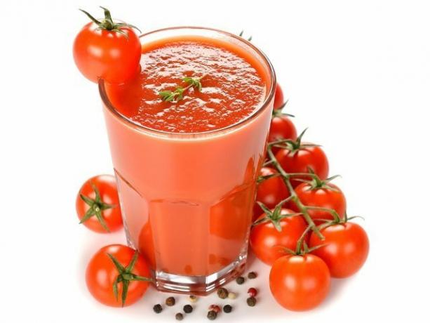 paradajkový džús
