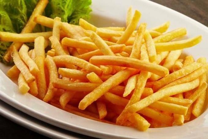 Neškodné hranolky pre deti ako McDonald's: recept krok za krokom