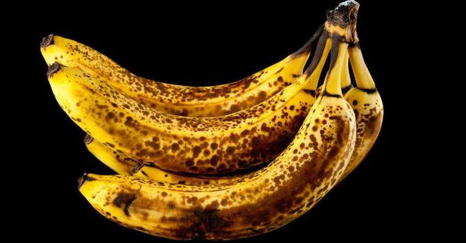 Prezreté banány - prezreté banány