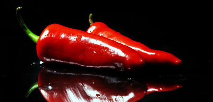 Červená paprika - červená paprika