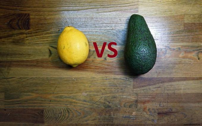 Čo je oveľa užitočnejšie v skutočnosti - citrón alebo avokádo?