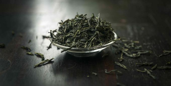 Zelený čaj - zelený čaj